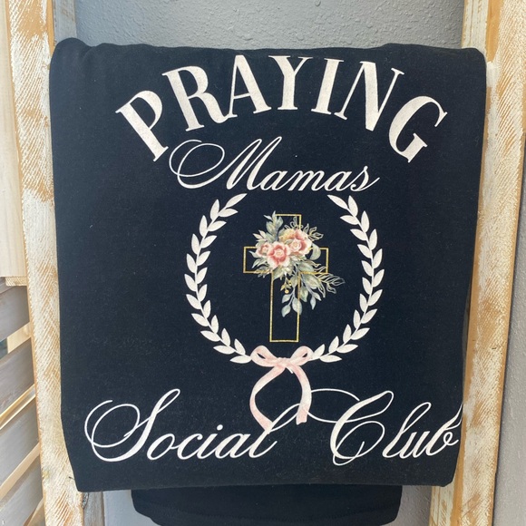 Praying Mamas Social Club t shirts - Picture 1 of 7